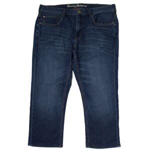 Tommy Bahama Dark Wash Straight Leg Jeans Professionally Tailored Men Size 38x26